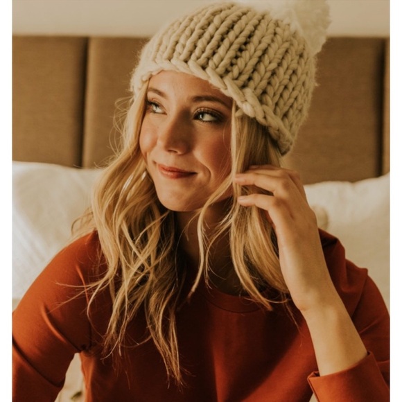 Free people Pom Pom beanie - Picture 2 of 3